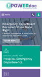 Mobile Screenshot of epowerdoc.com